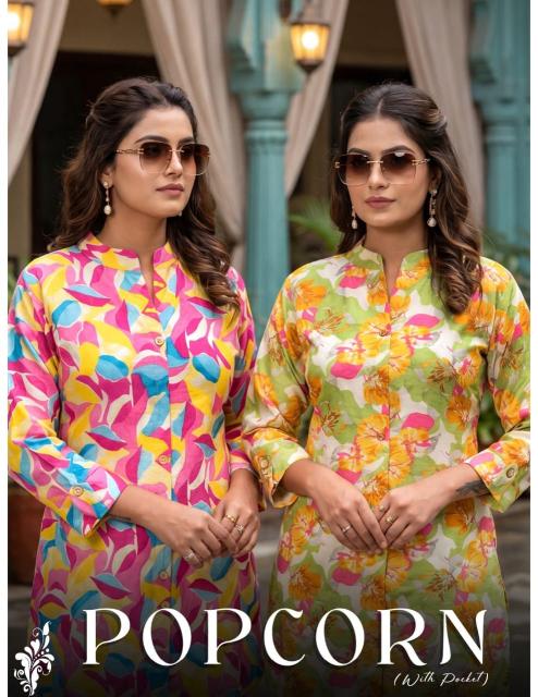 Desi kudi popcorn coord set surat market